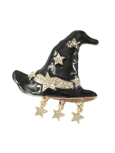 HALLOWEEN WITCH HAT PIN/BROOCH