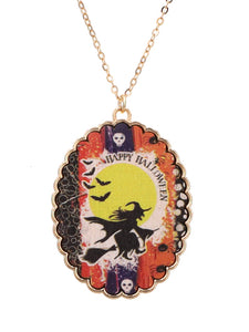 HALLOWEEN NECKLACE - WITCH