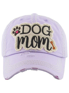 VINTAGE BALL CAP "DOG MOM"