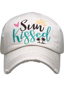 VINTAGE BALL CAP "SUN KISSED" - STONE